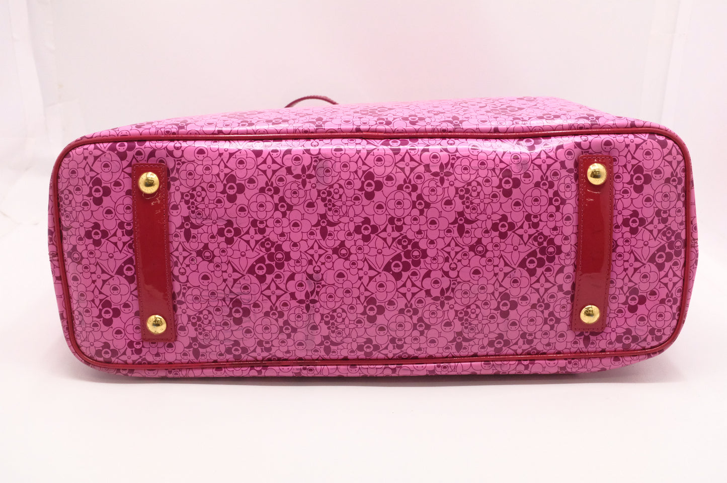 Louis Vuitton Cosmic Blossom Tote in Pink Vinyl Canvas