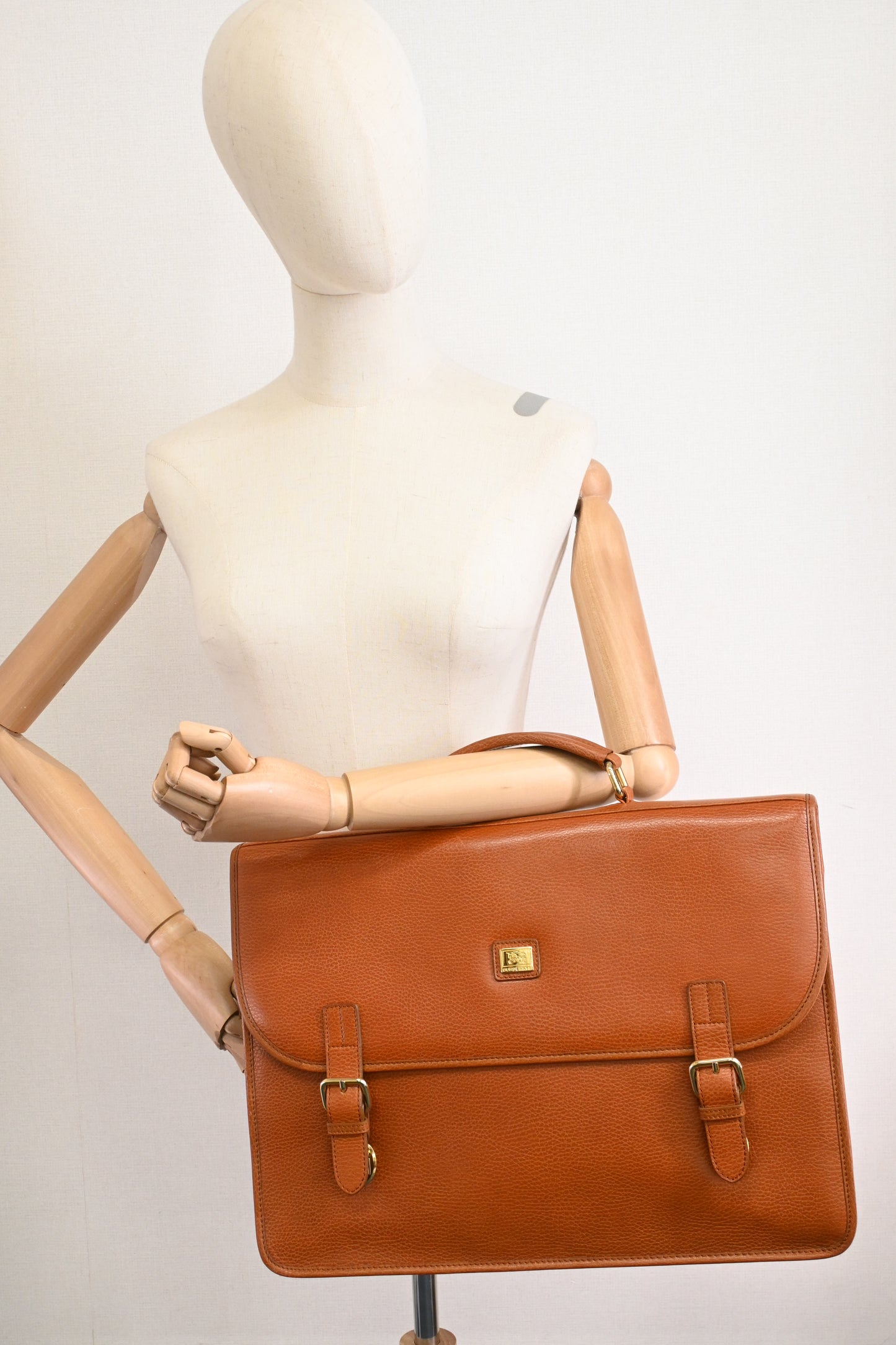 Burberry Briefcase in Brown Leather
