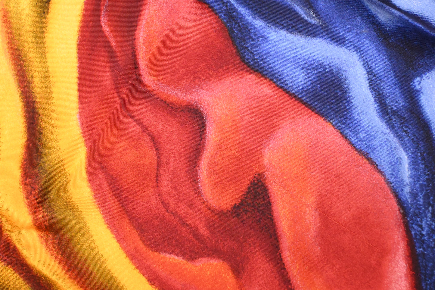 Louis Vuitton x Sandro Chia Scarf in Multicolor Silk