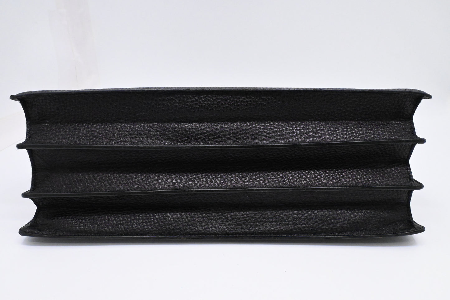 Loewe Anagram Briefcase in Black Leather