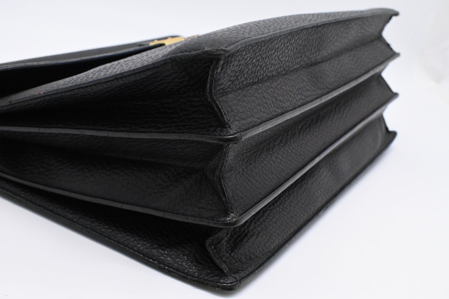 Loewe Anagram Briefcase in Black Leather