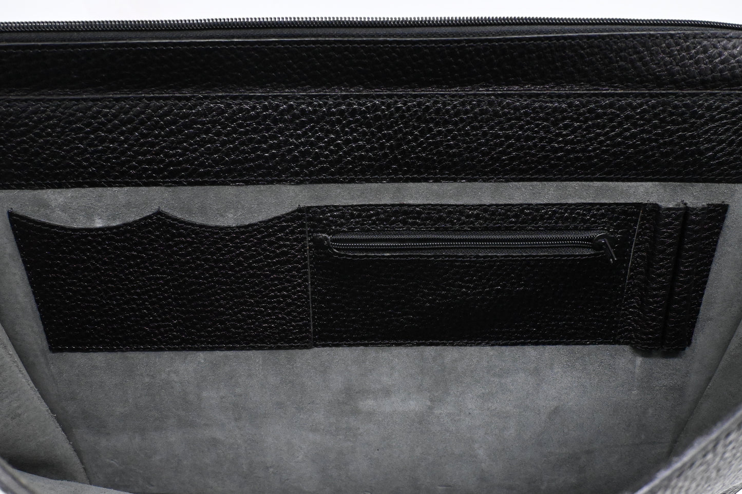 Loewe Anagram Briefcase in Black Leather