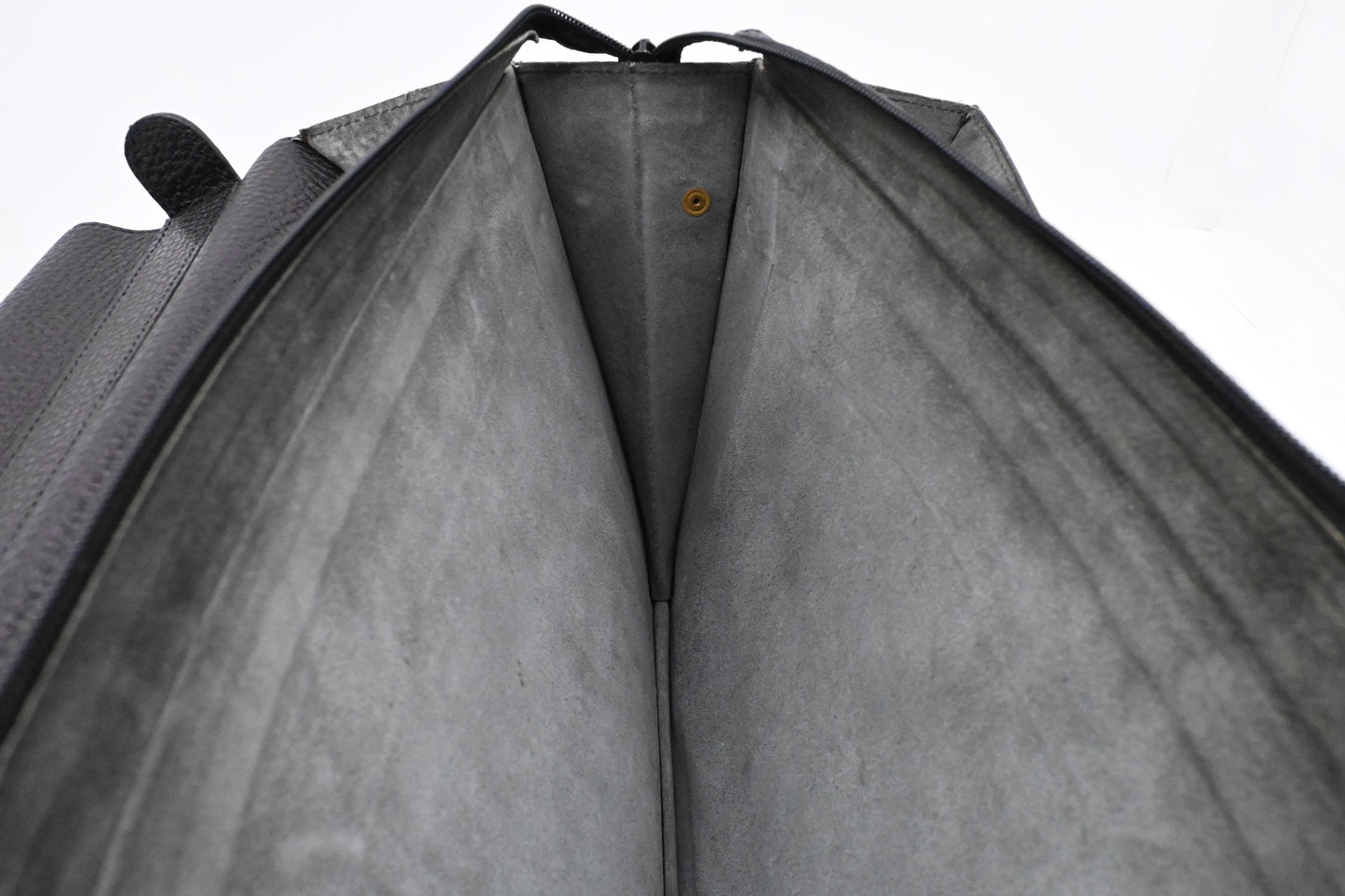 Loewe Anagram Briefcase in Black Leather