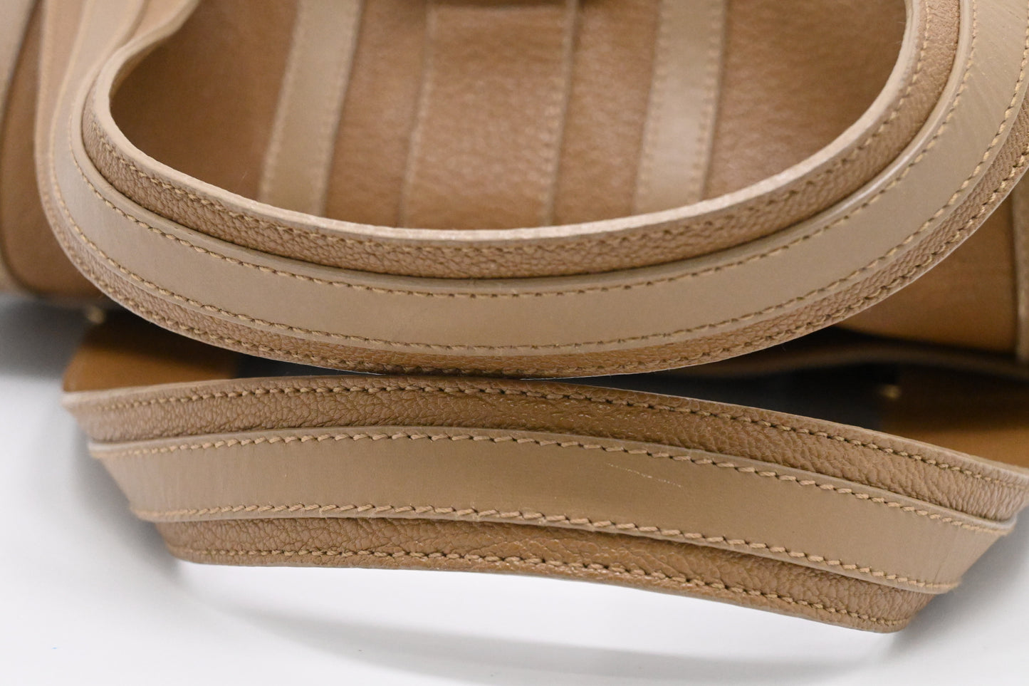 Bvlgari Handbag in Tan Leather