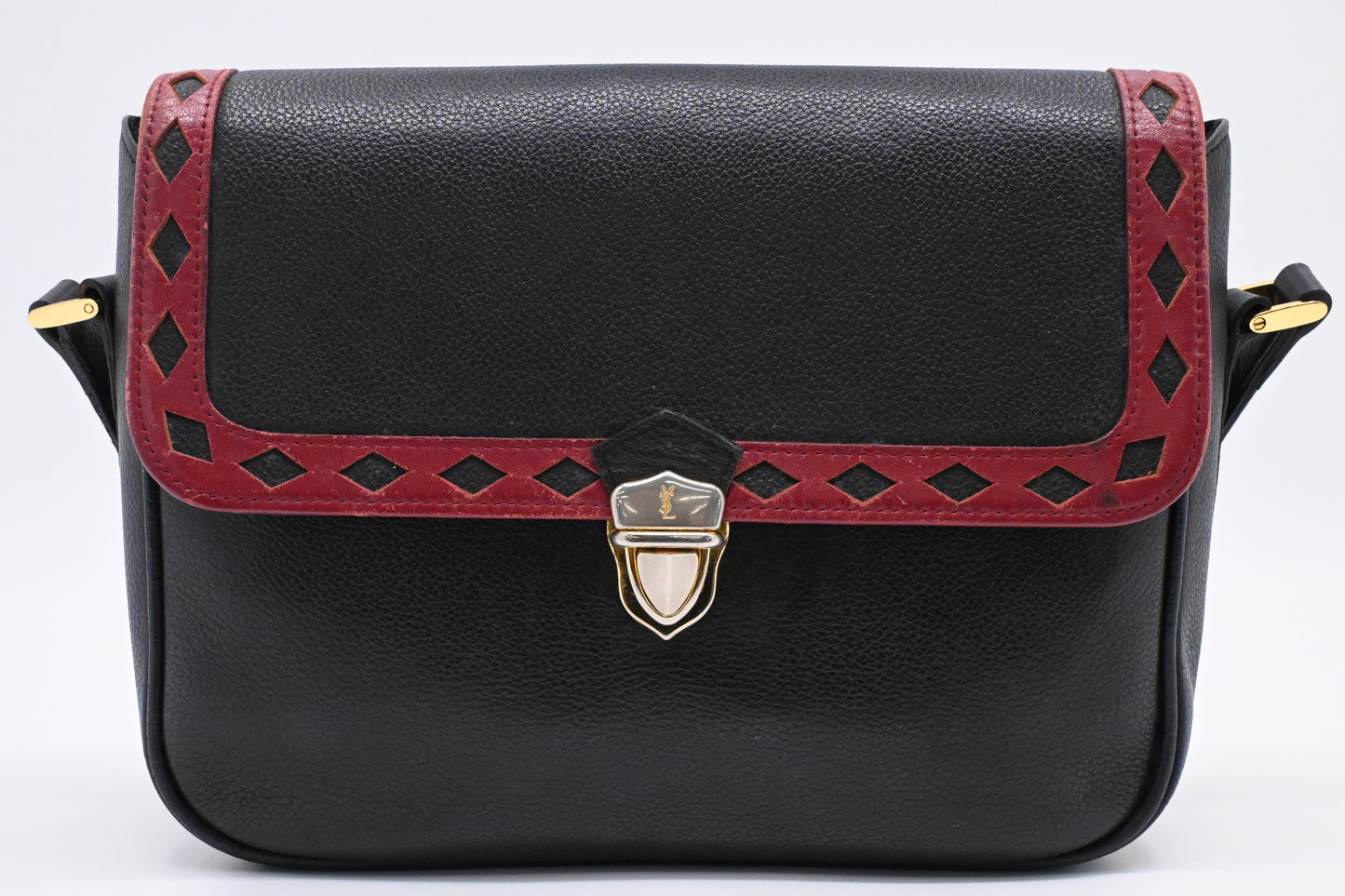YSL Saint Laurent Crossbody in Black Leather