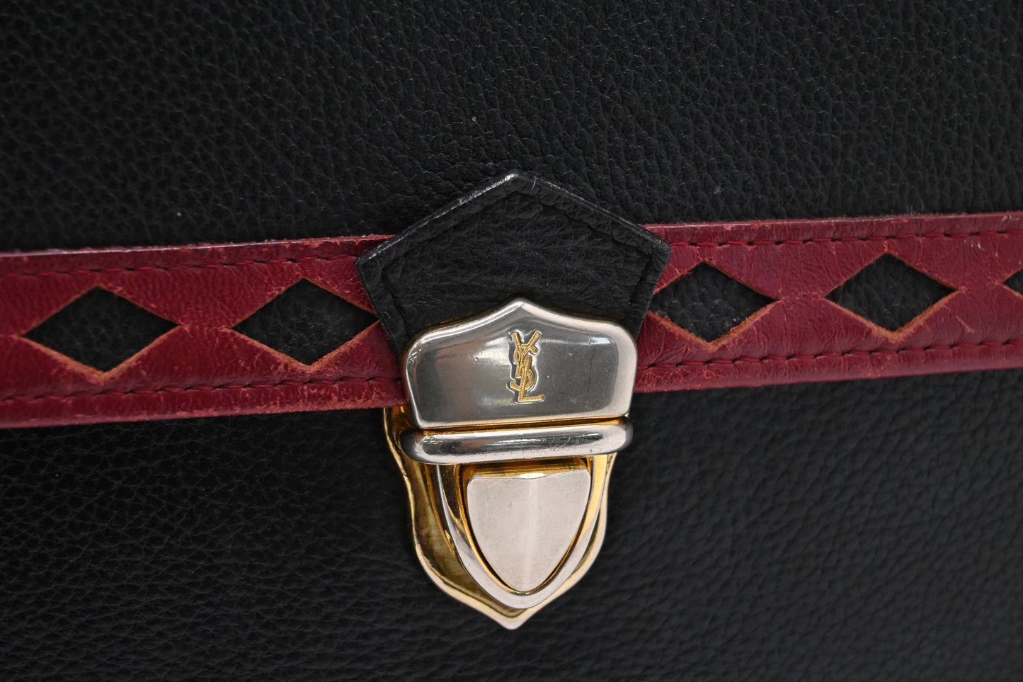 YSL Saint Laurent Crossbody in Black Leather