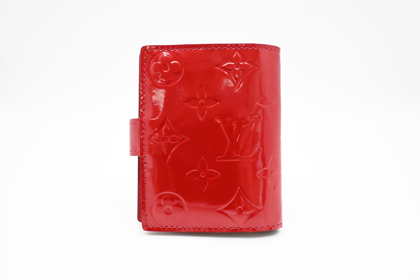 Louis Vuitton Mini Agenda in Red Vernis Leather