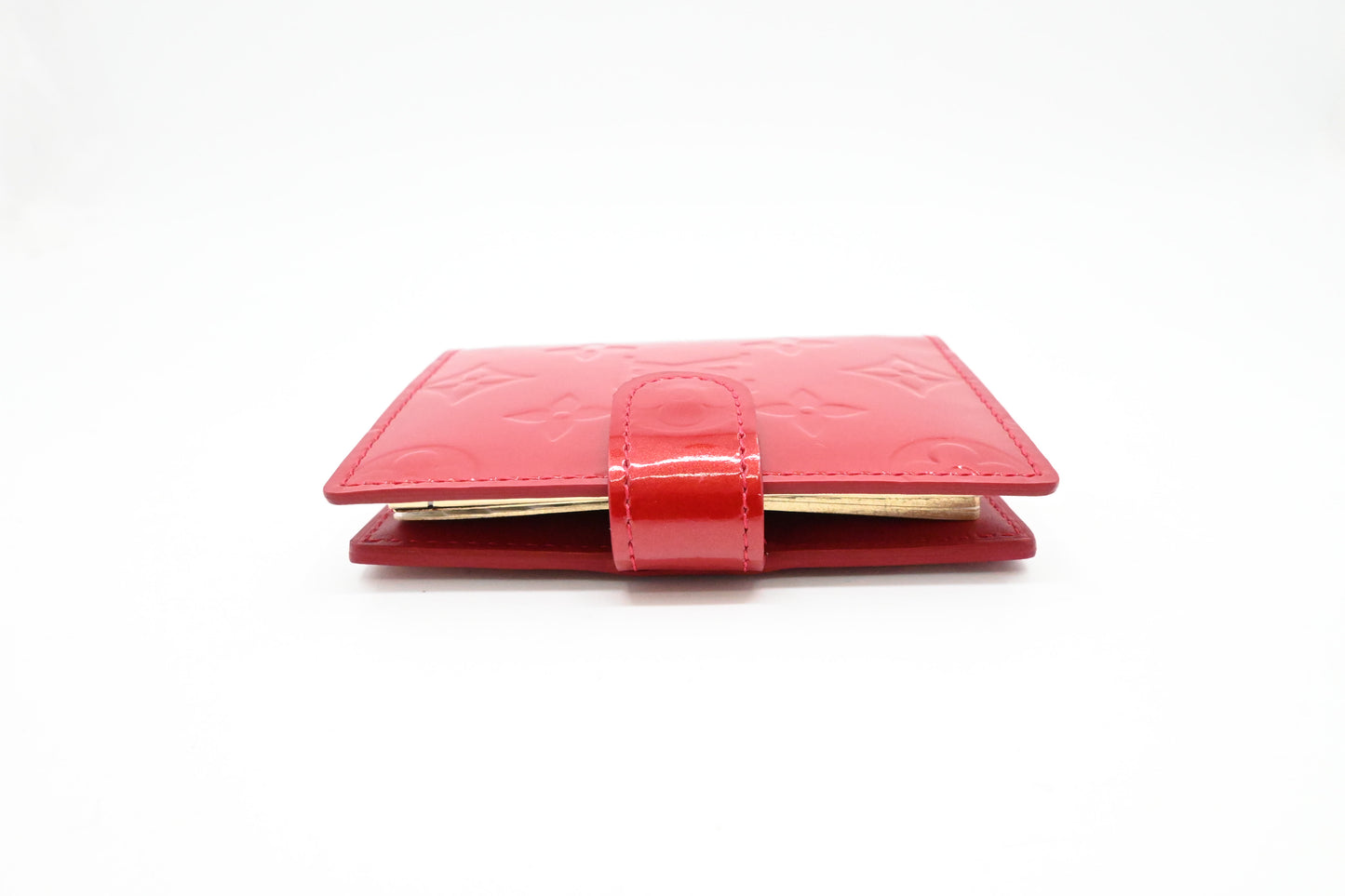 Louis Vuitton Mini Agenda in Red Vernis Leather