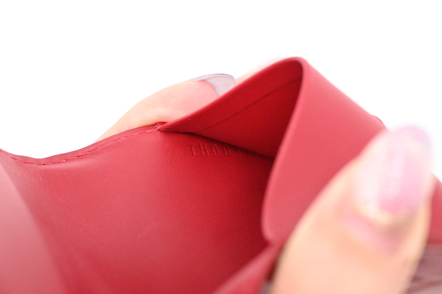 Louis Vuitton Mini Agenda in Red Vernis Leather