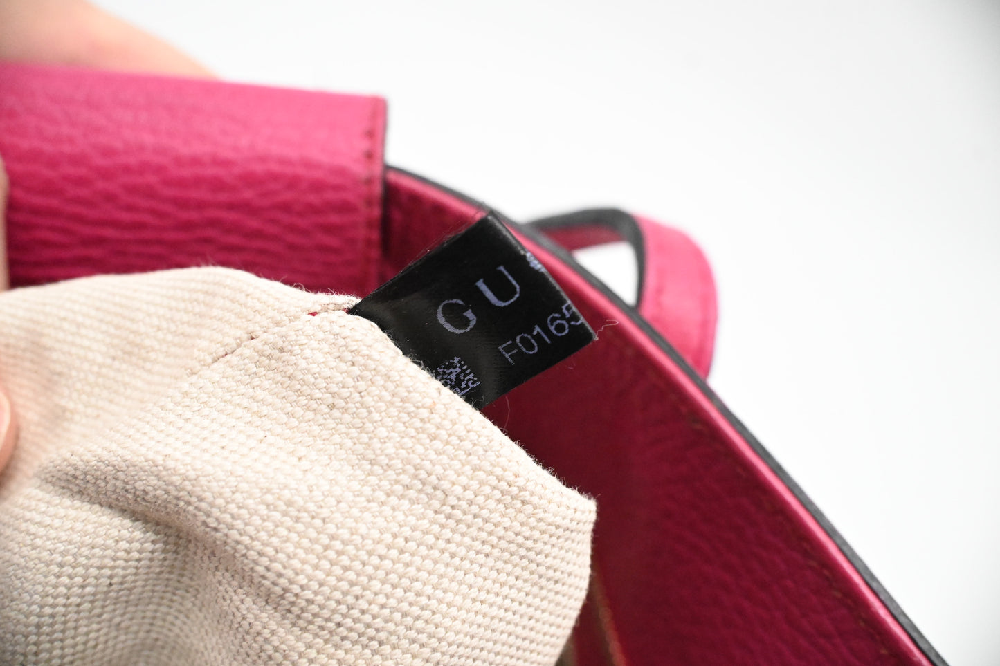 Gucci Swing Tote in Pink Leather