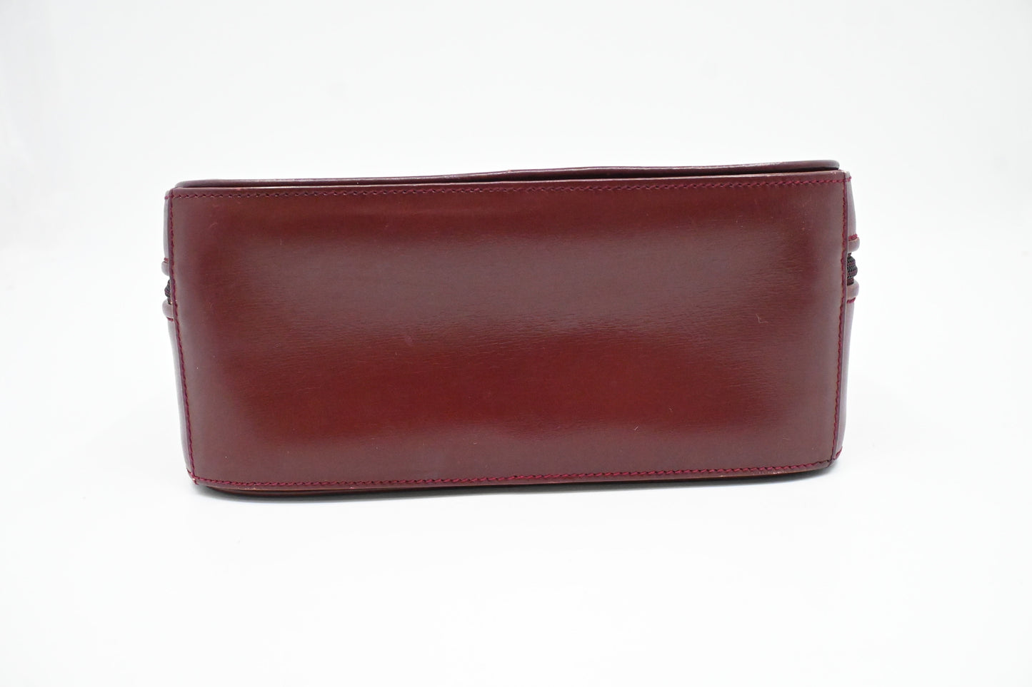 Gucci Handbag in Burgundy Leather