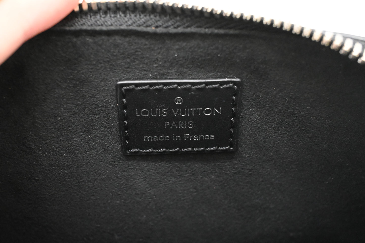 Louis Vuitton Nano Alma in Black Epi Leather