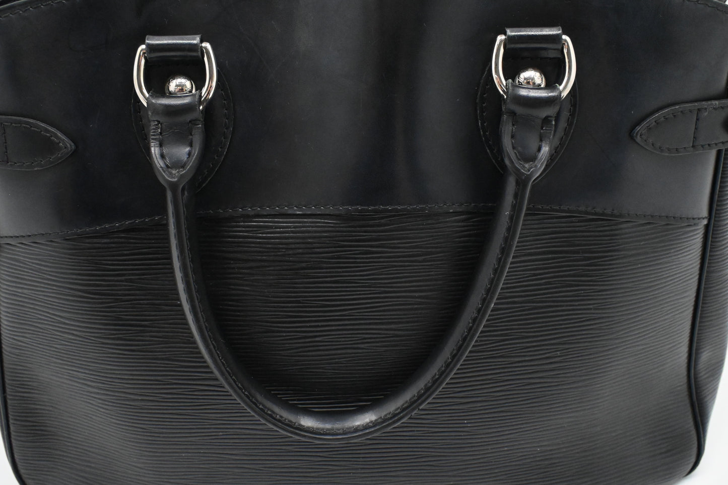 Louis Vuitton Passy in Black Epi Leather