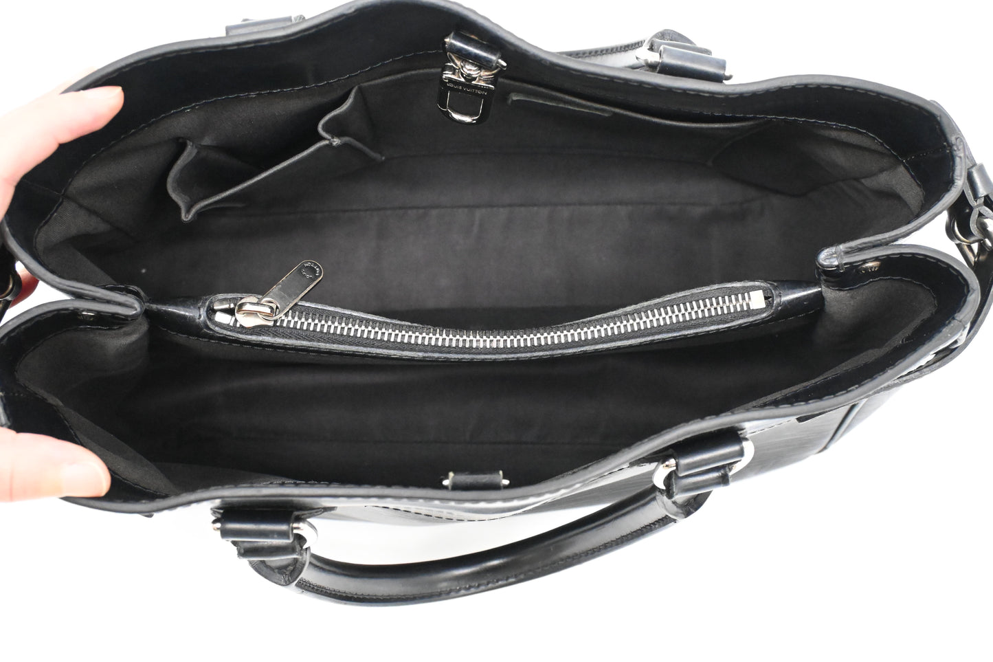 Louis Vuitton Passy in Black Epi Leather