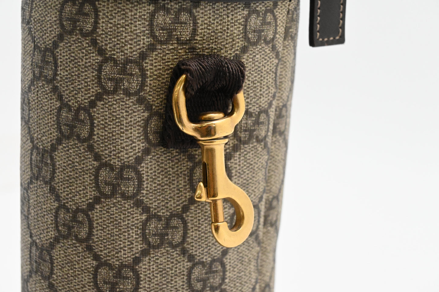 Gucci Insulated Bottle Case in GG Supreme Canvas