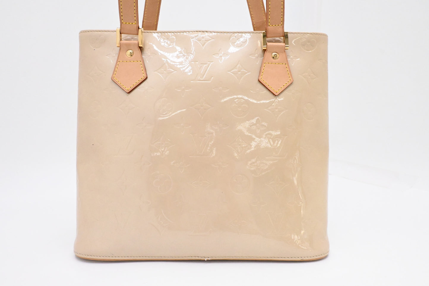Louis Vuitton Houston in Dune Vernis Leather