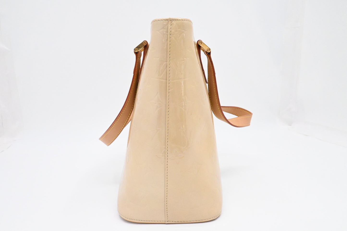 Louis Vuitton Houston in Dune Vernis Leather