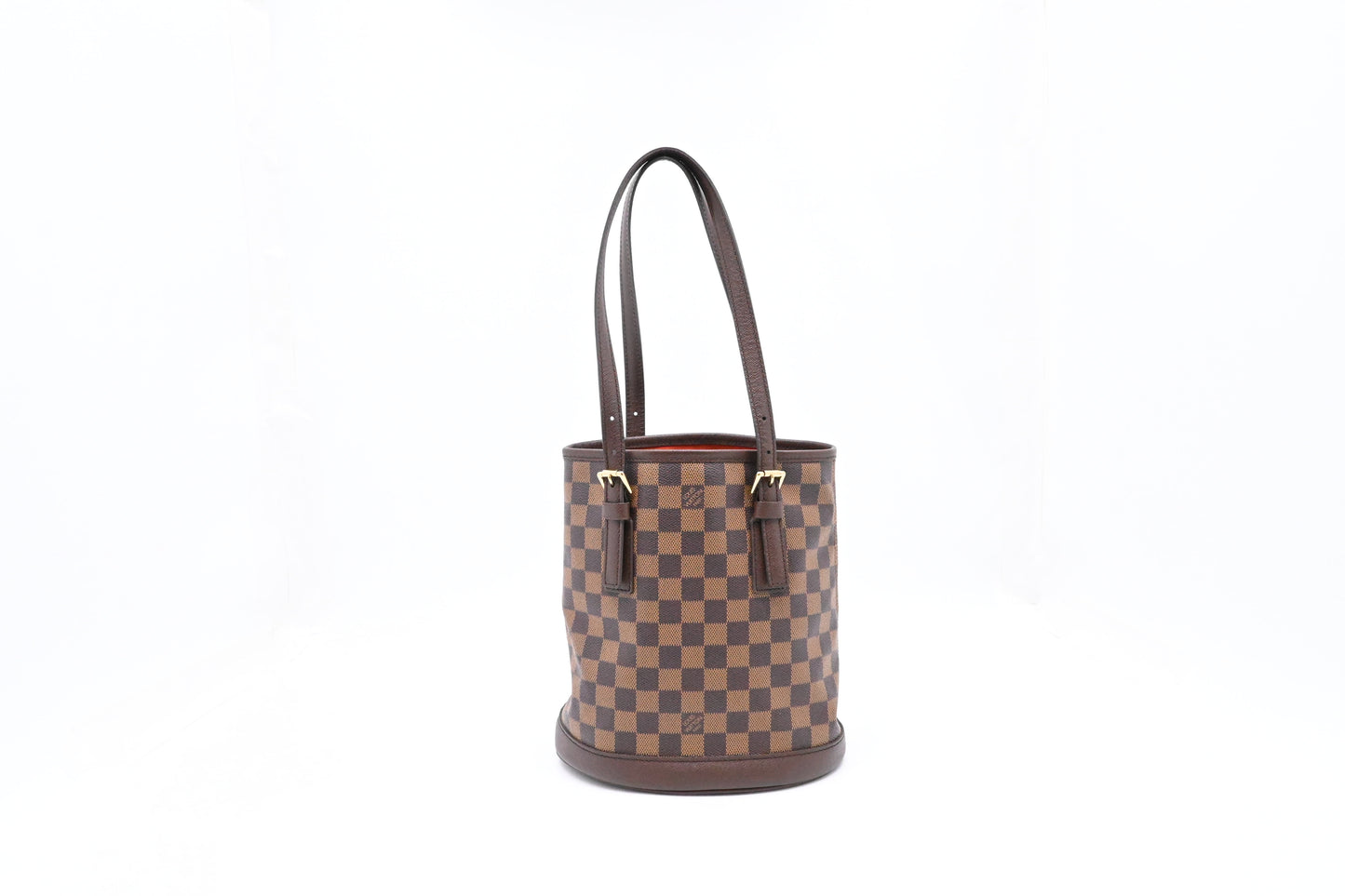 Louis Vuitton Marais Bucket in Damier Ebene Canvas