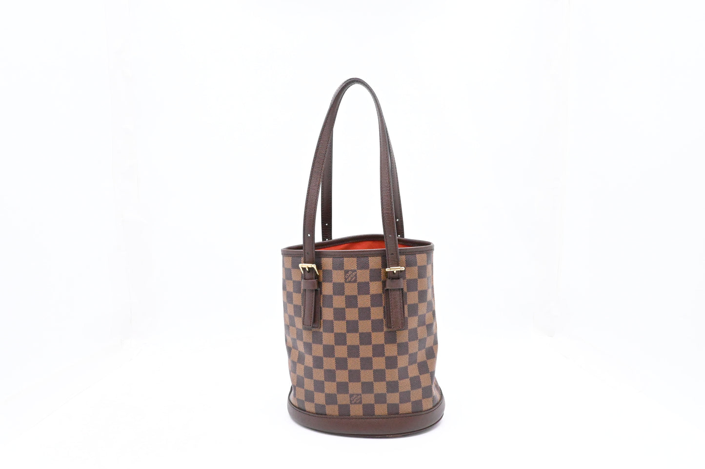 Louis Vuitton Marais Bucket in Damier Ebene Canvas
