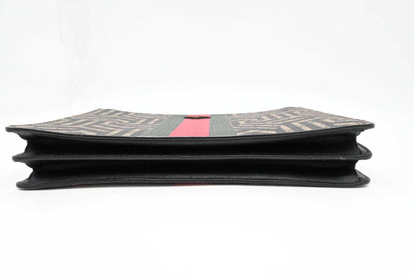 Gucci Bee Clutch in GG Supreme Canvas