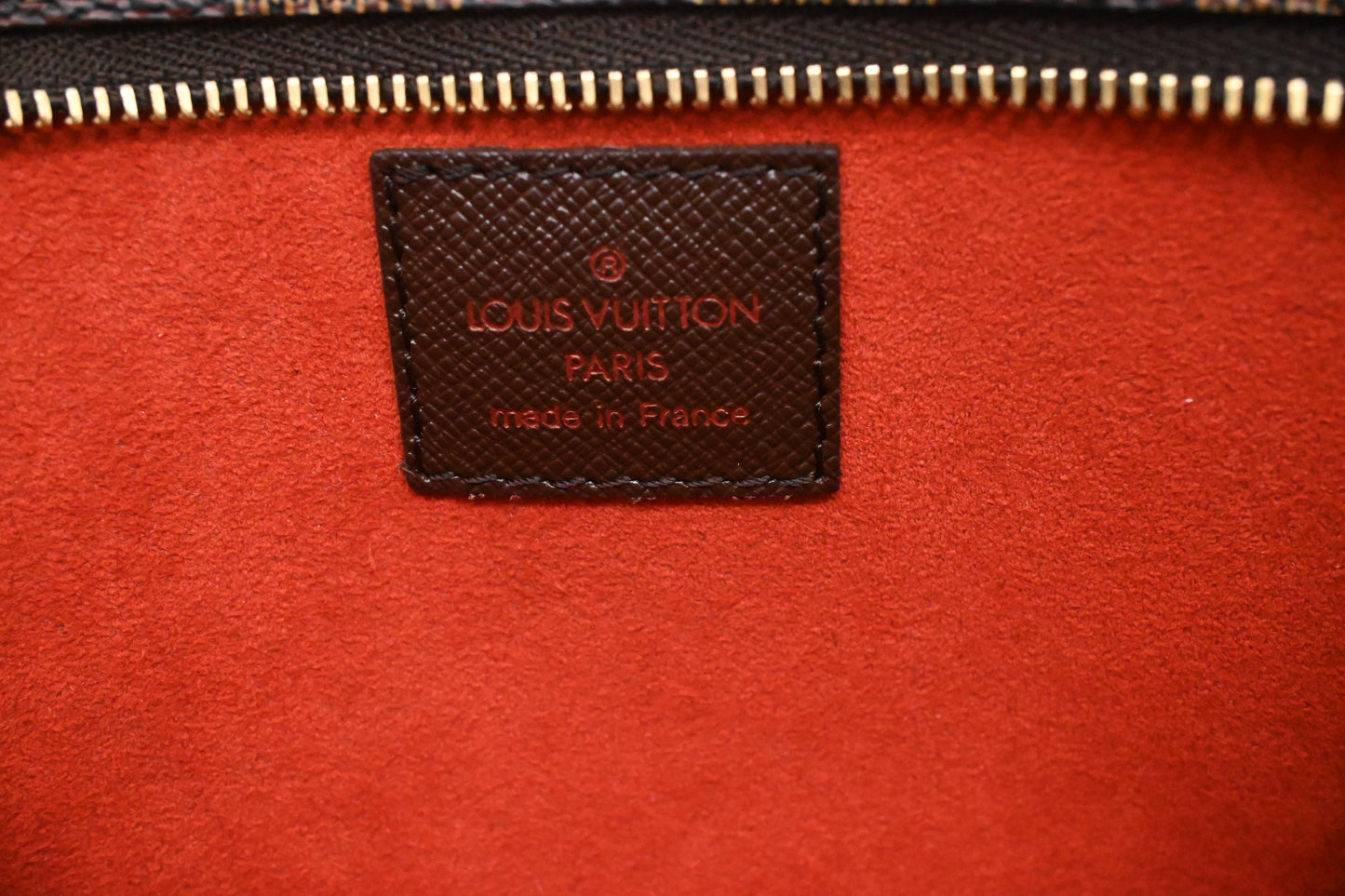 Louis Vuitton Marais Bucket in Damier Ebene Canvas