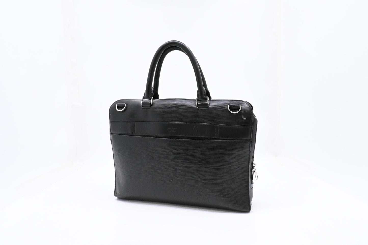 Louis Vuitton Bassano in Black Epi Leather