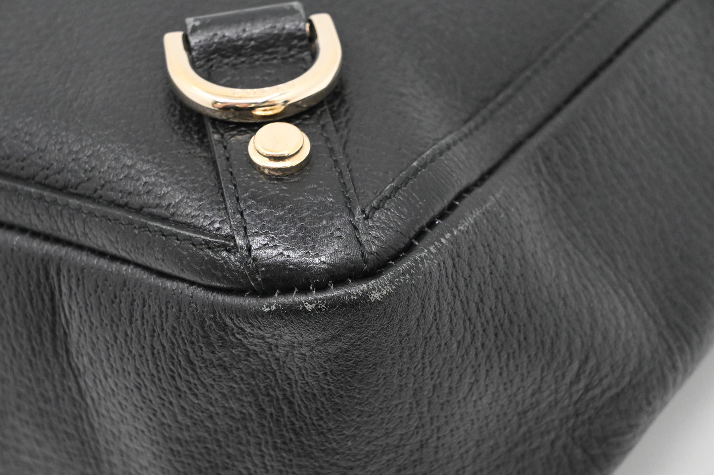 Gucci Handbag in Black Leather