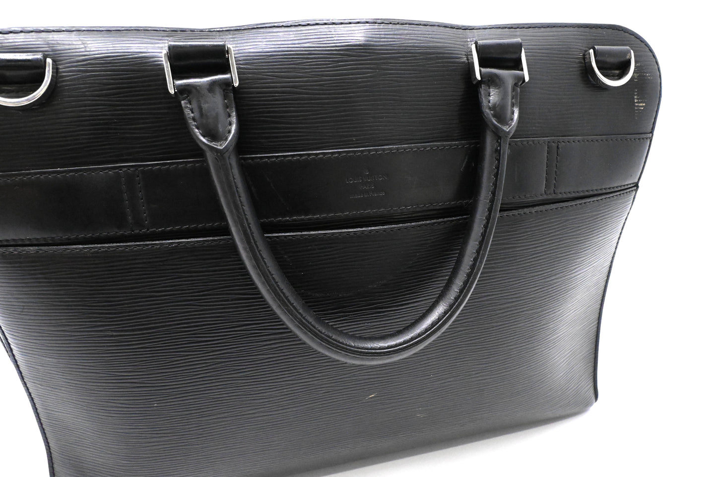 Louis Vuitton Bassano in Black Epi Leather