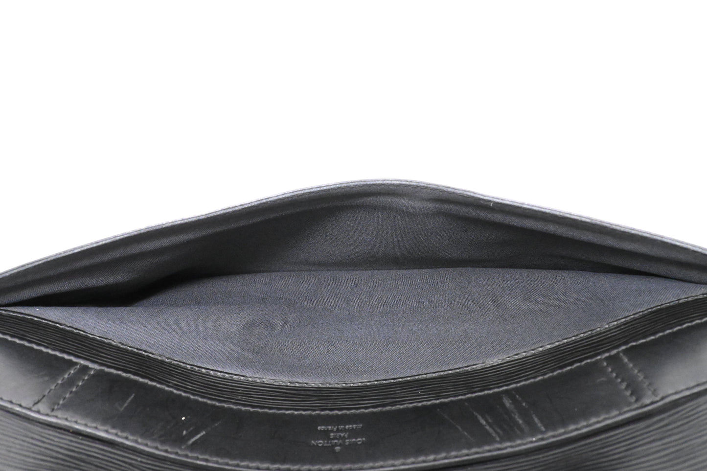 Louis Vuitton Bassano in Black Epi Leather