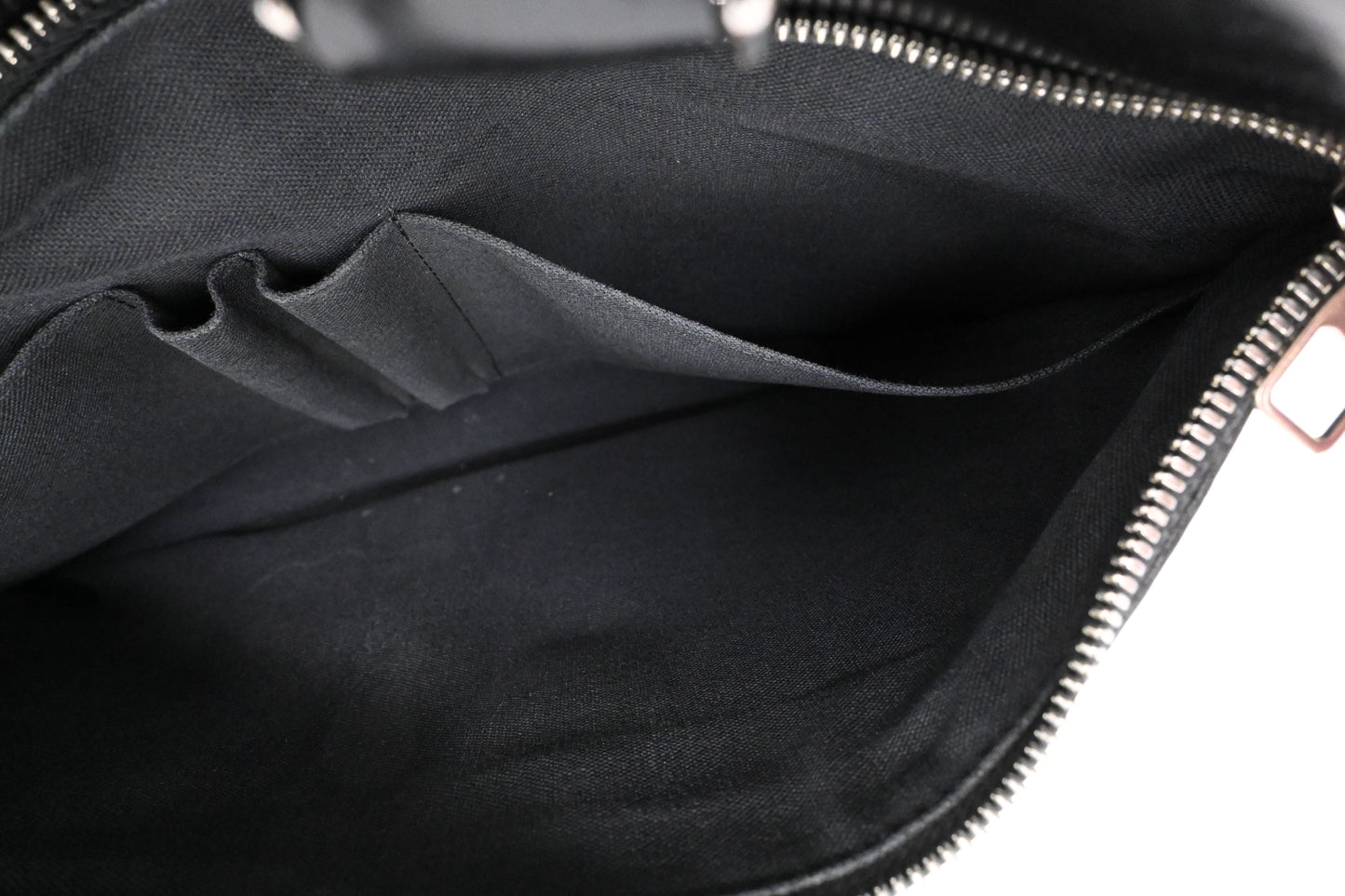 Louis Vuitton Bassano in Black Epi Leather
