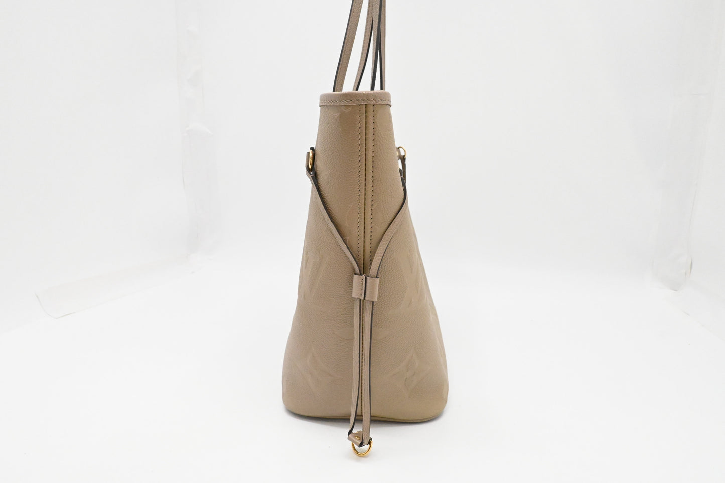 Louis Vuitton Neverfull MM in Turtledove Empreinte Leather