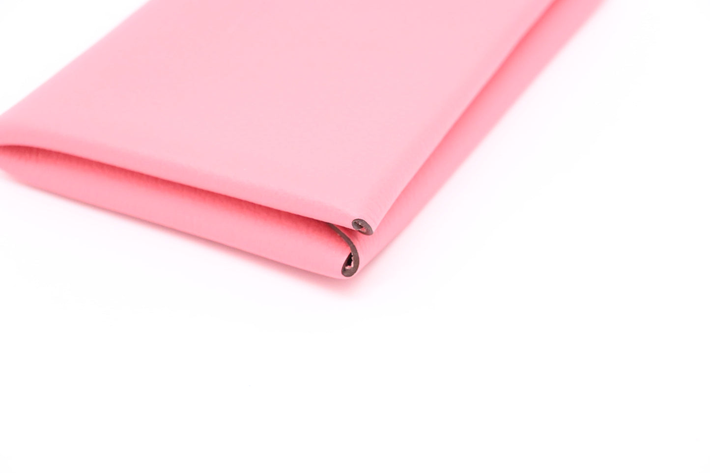 Hermes Calvi Card Holder in Rose Azalée Leather