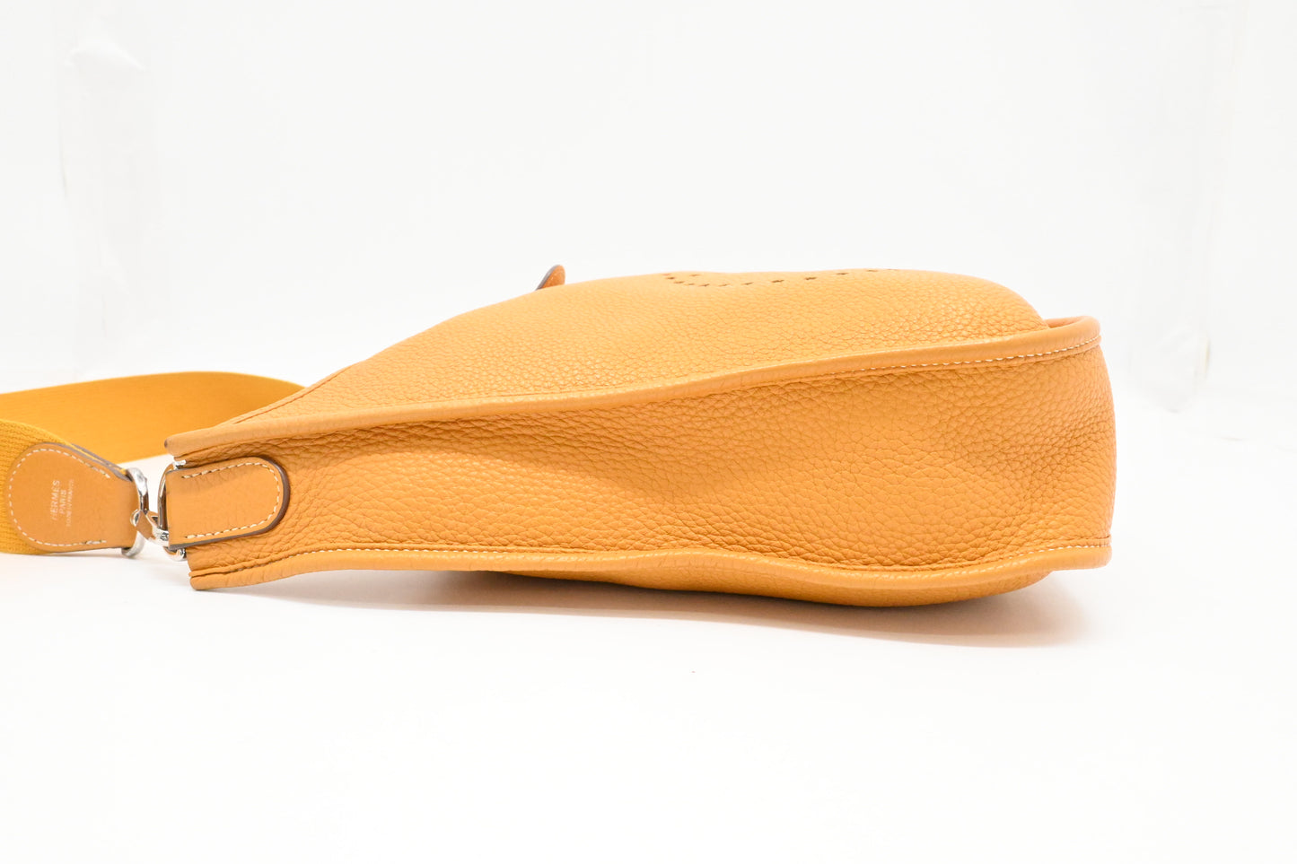 Hermes Evelyne PM in Yellow Leather