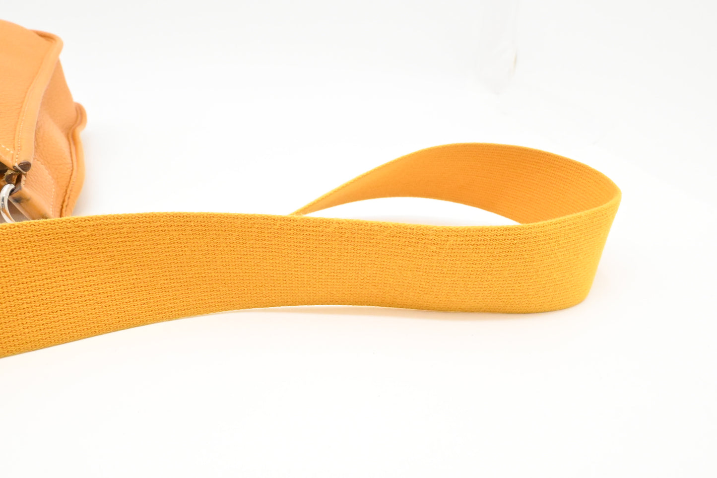 Hermes Evelyne PM in Yellow Leather