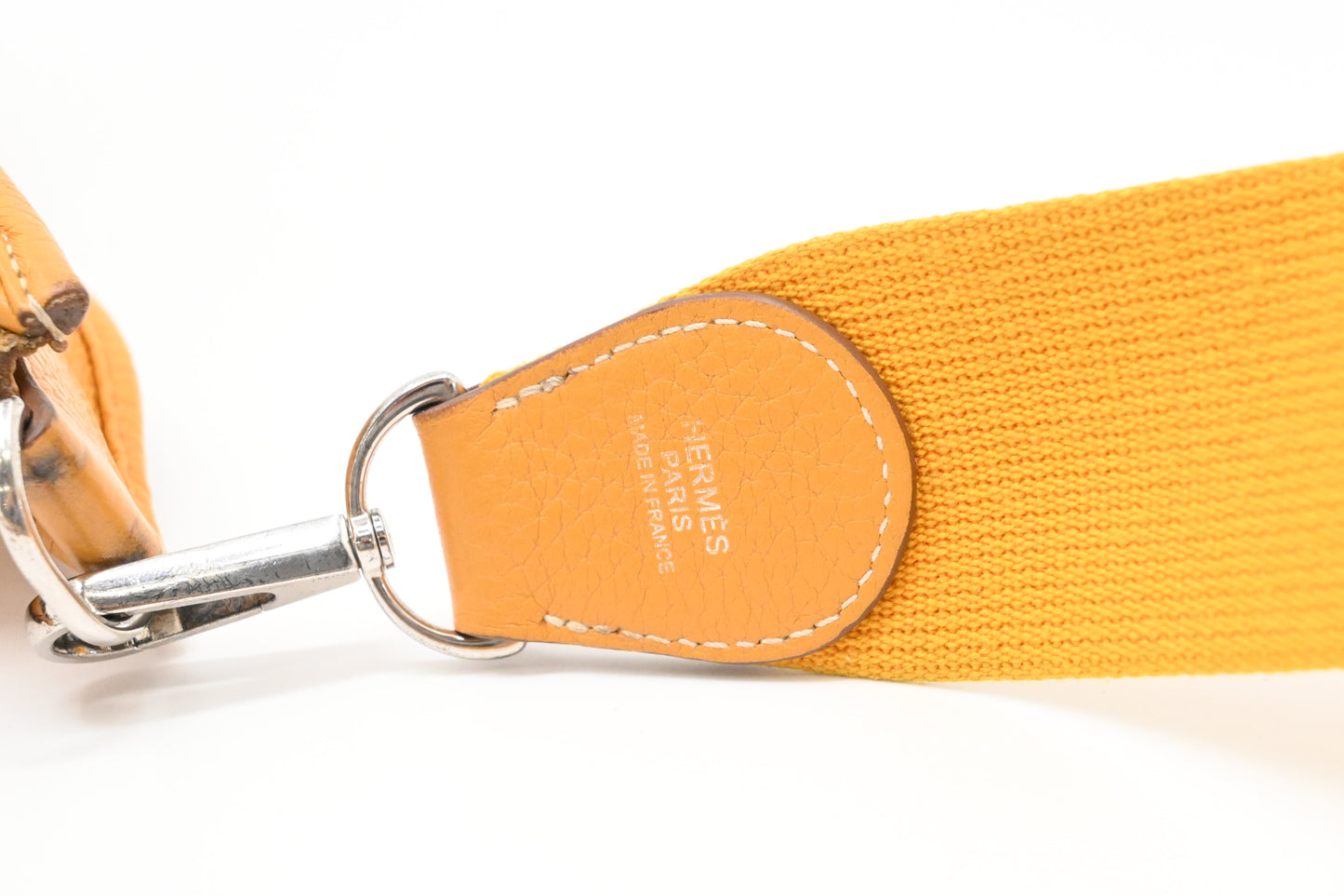 Hermes Evelyne PM in Yellow Leather