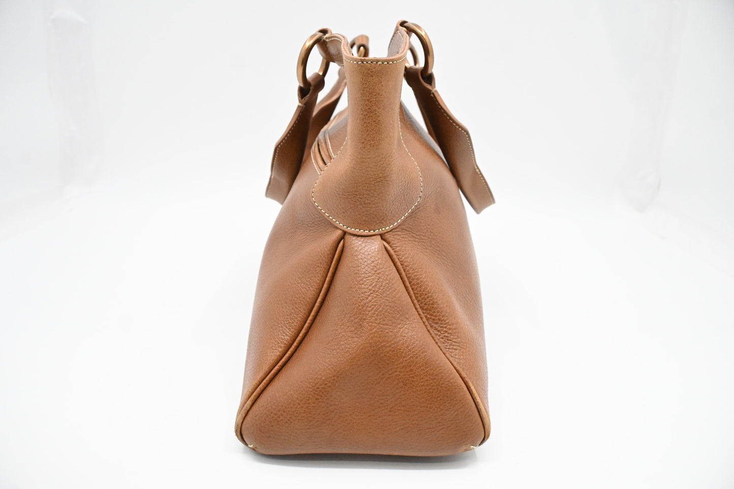 Cartier Marcello Shoulder Bag in Brown Leather