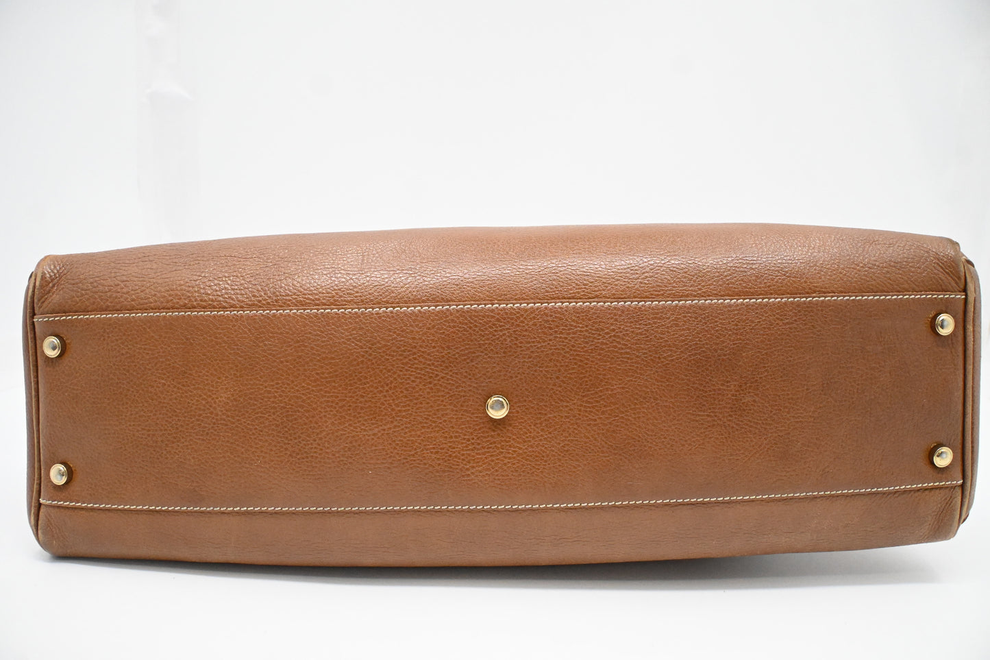 Cartier Marcello Shoulder Bag in Brown Leather
