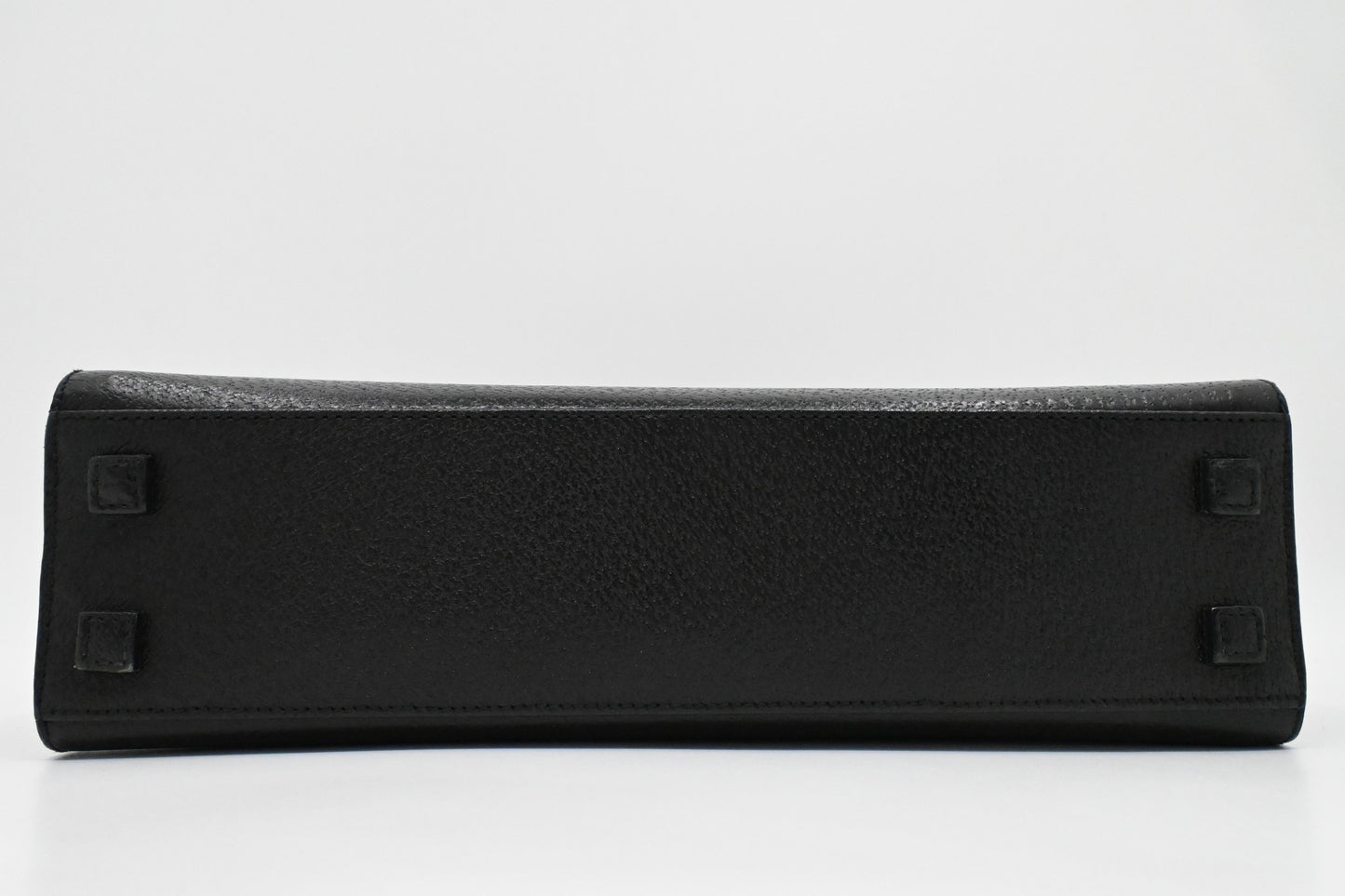Gucci Bamboo Handbag in Black Leather