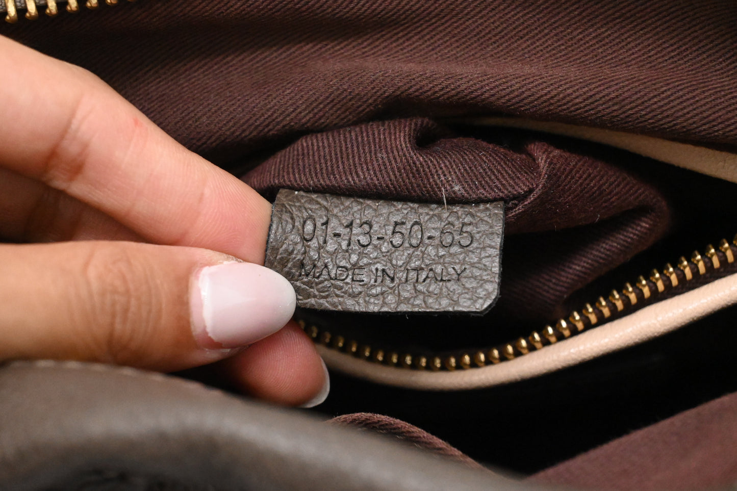 Chloe Small Paraty in Dark Brown Leather