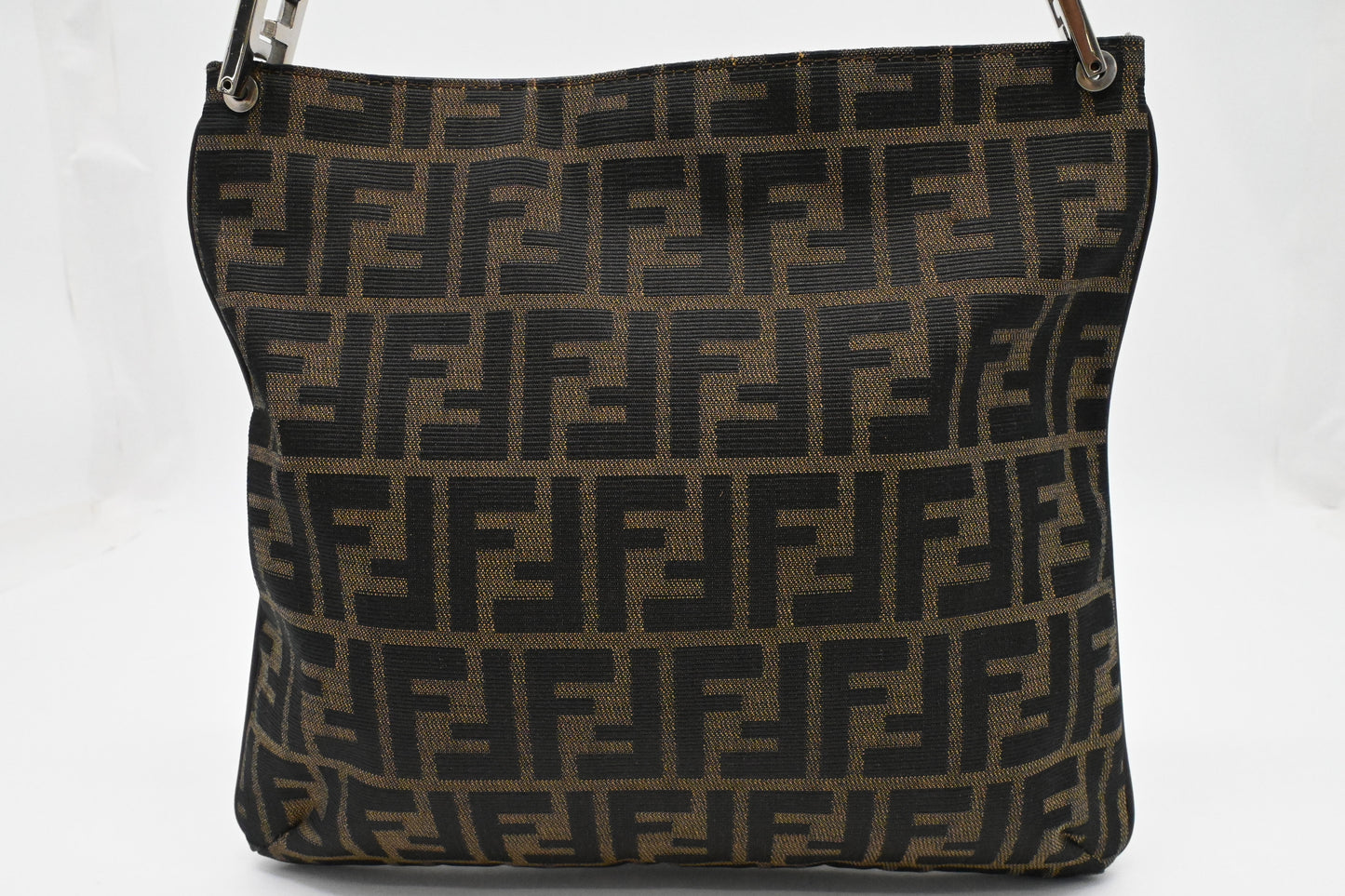 Fendi Shoulder Bag in Zucca Canvas