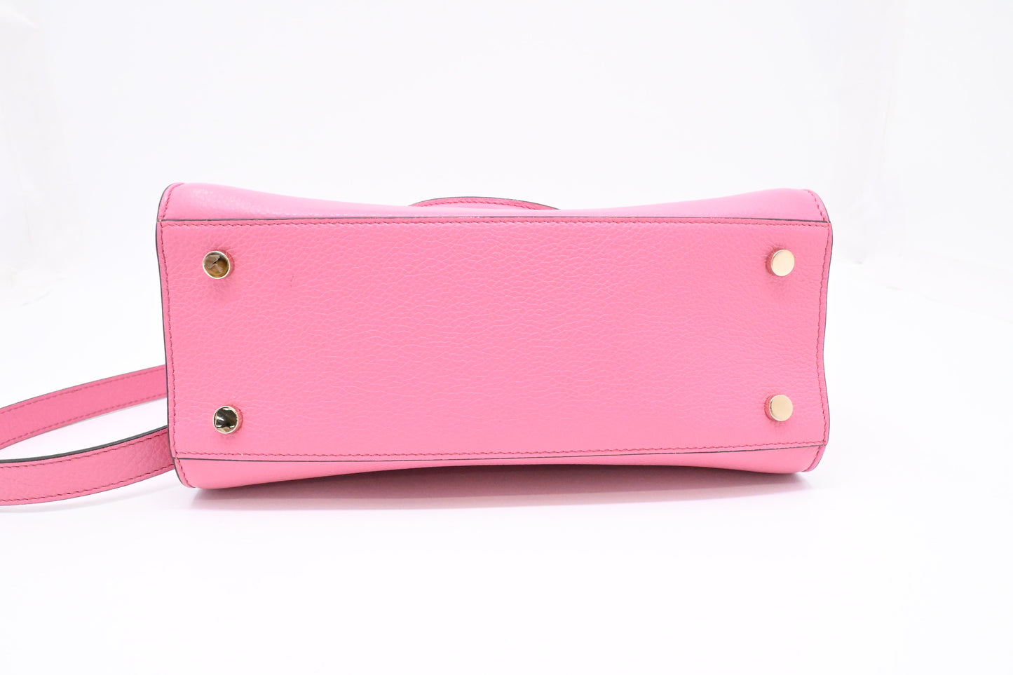 Jimmy Choo Small Book Tote in Pink Leather