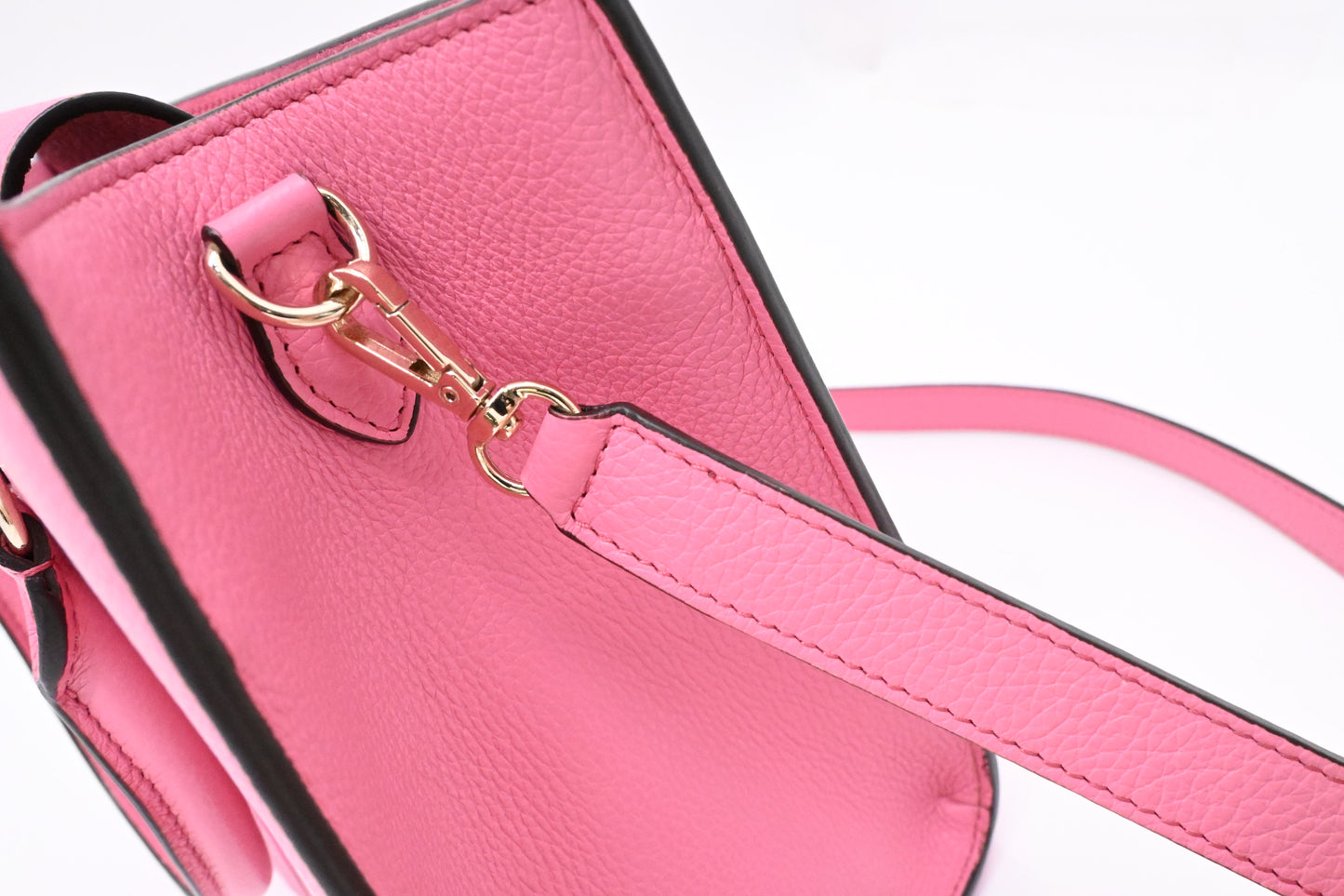 Jimmy Choo Small Book Tote in Pink Leather