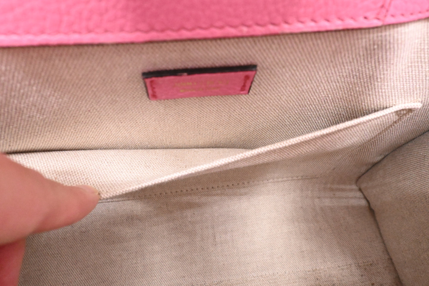 Jimmy Choo Small Book Tote in Pink Leather