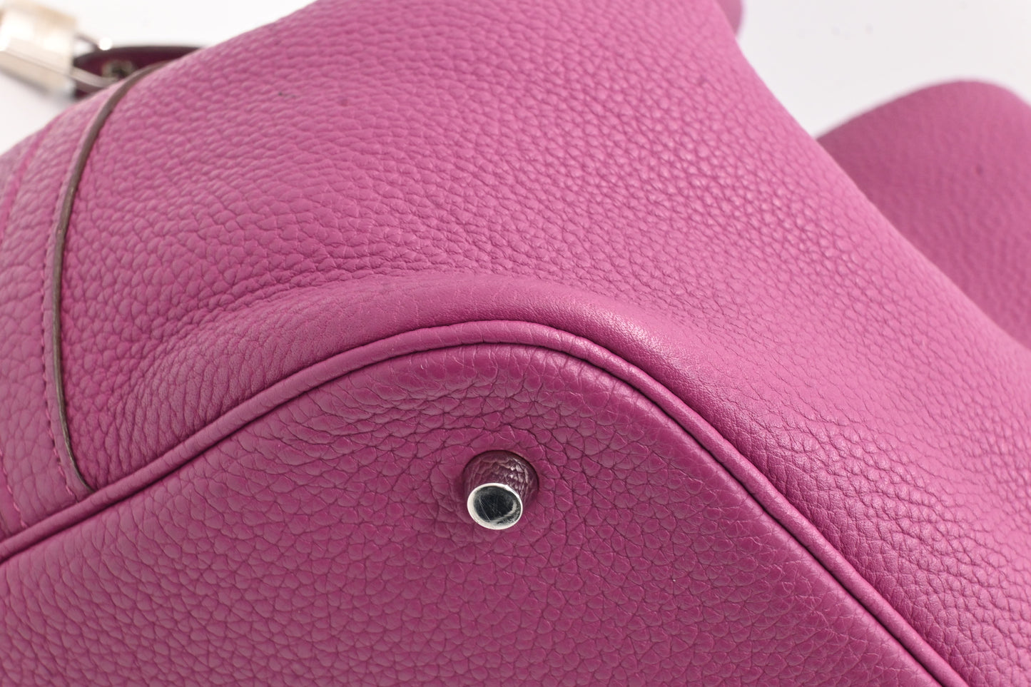 Hermes Picotin Lock TGM in Rose Leather