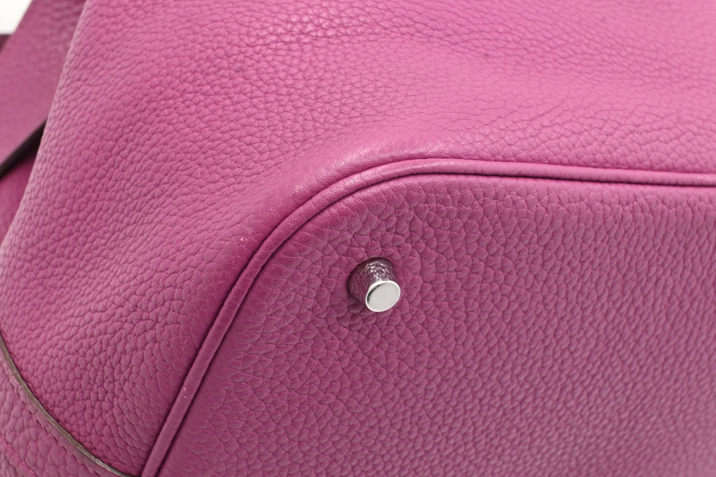 Hermes Picotin Lock TGM in Rose Leather