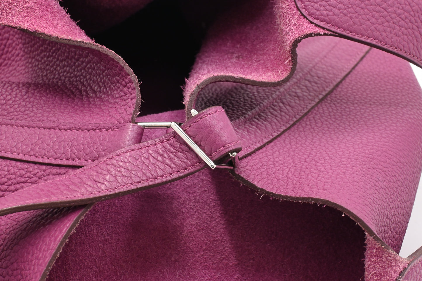 Hermes Picotin Lock TGM in Rose Leather