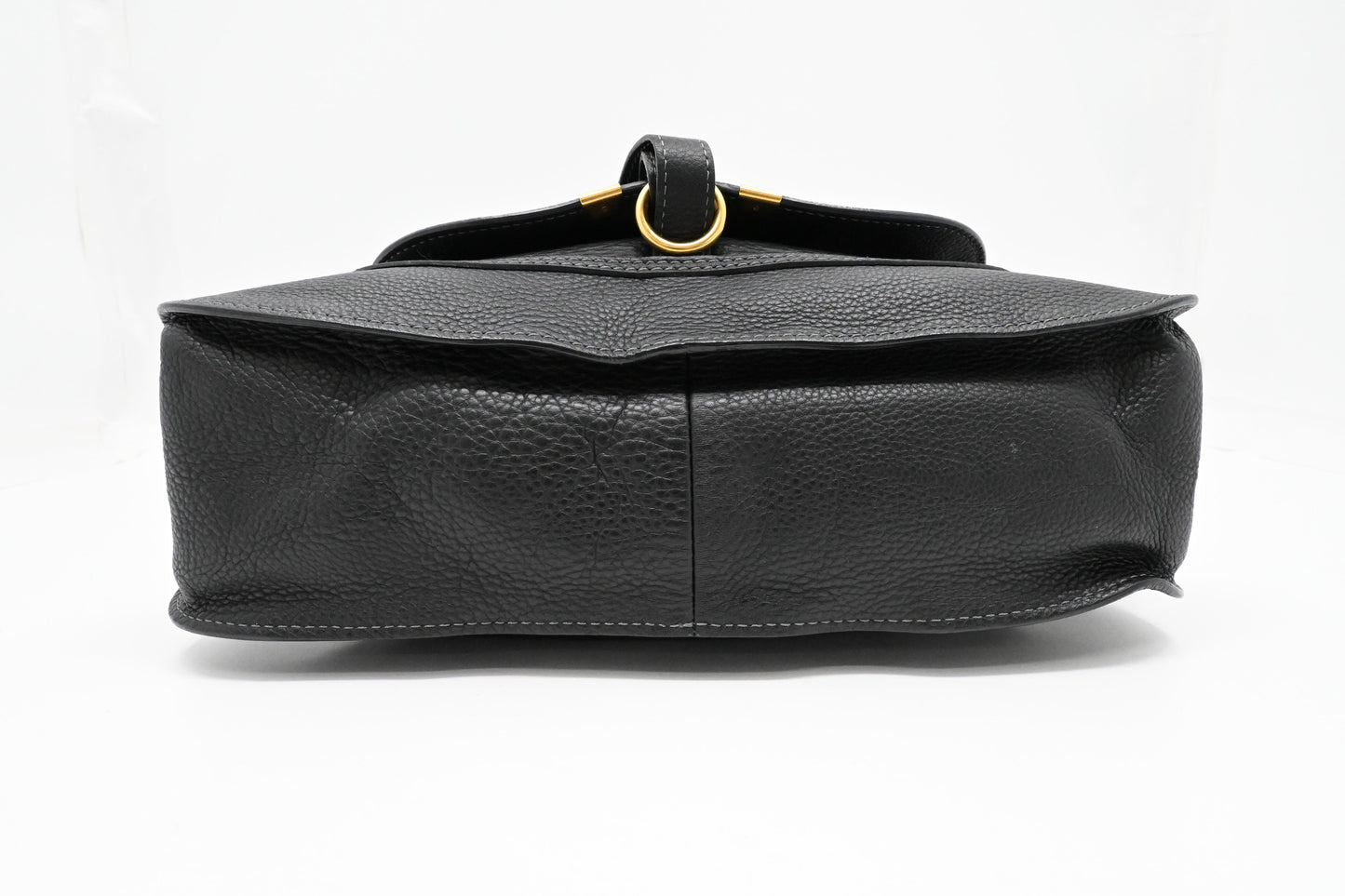 Chloe Large Marcie in Black Leather