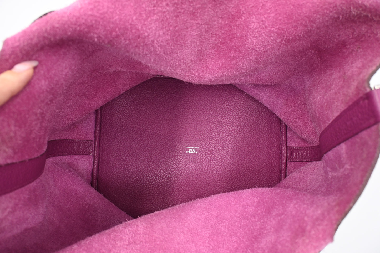 Hermes Picotin Lock TGM in Rose Leather