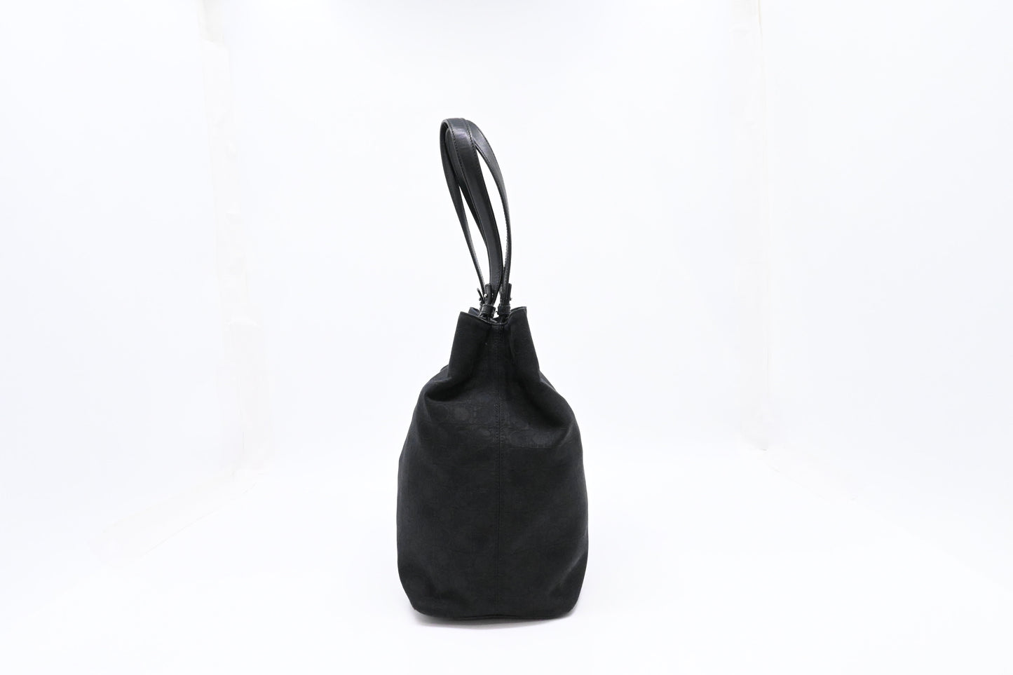 Ferragamo Tote in Black Canvas