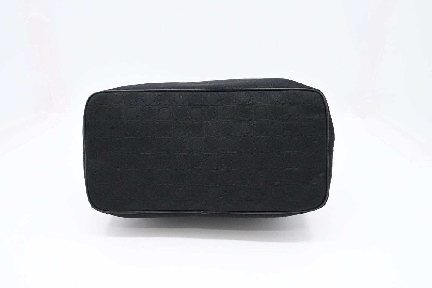 Ferragamo Tote in Black Canvas